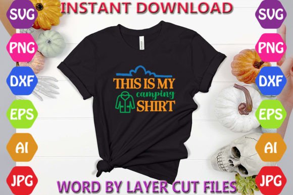 Download This is My Camping Shirt Design - Premium Bundle