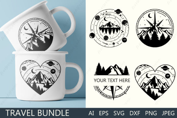 Download Travel Svg Bundle, Camping Shirt Design - Premium Resources