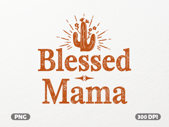 Download Blessed Mama Cactus Western PNG - Western png Collection