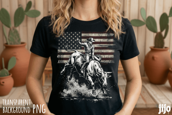 Download Cowboy Bull Rodeo Western PNG - Western png Collection