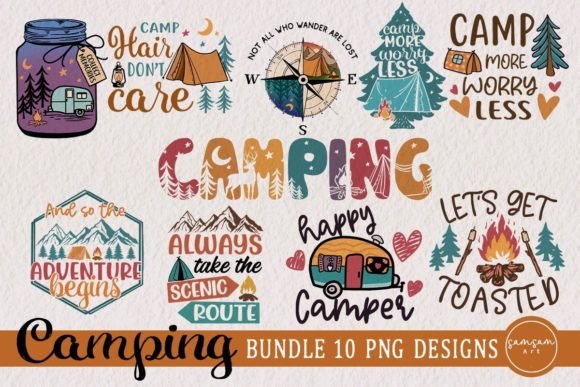 Download Camping Bundle Sublimation - Bundle sublimation Collection